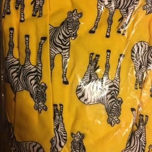 Agnes and Dora zebra leggings L